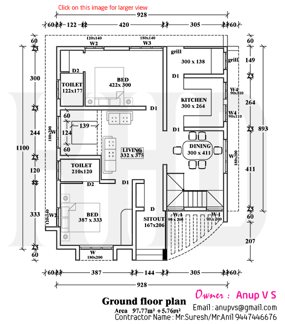 Ground floor plan