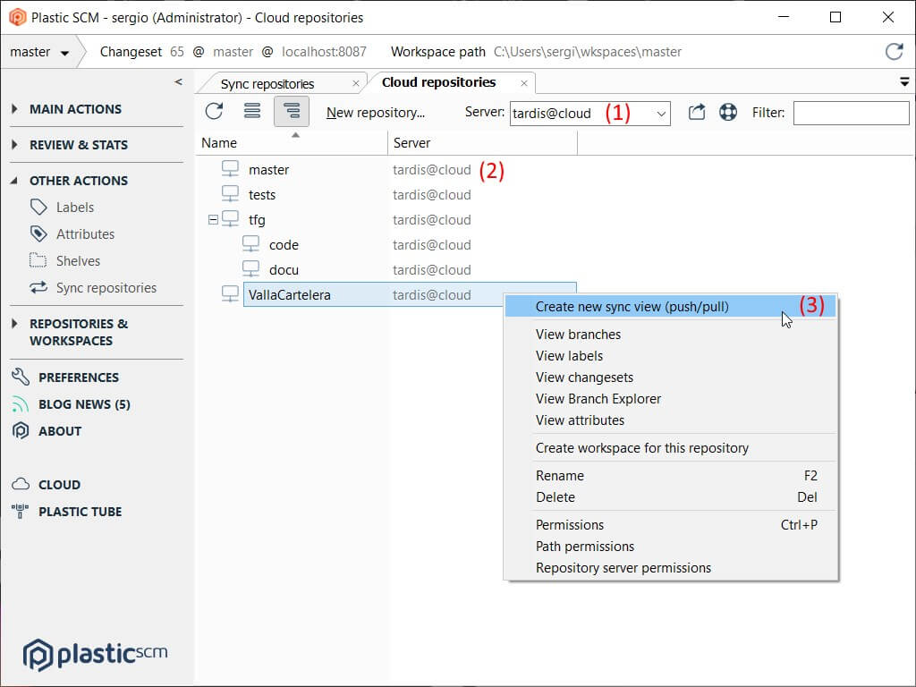 Plastic SCM blog How to move your onpremise repos to Plastic Cloud