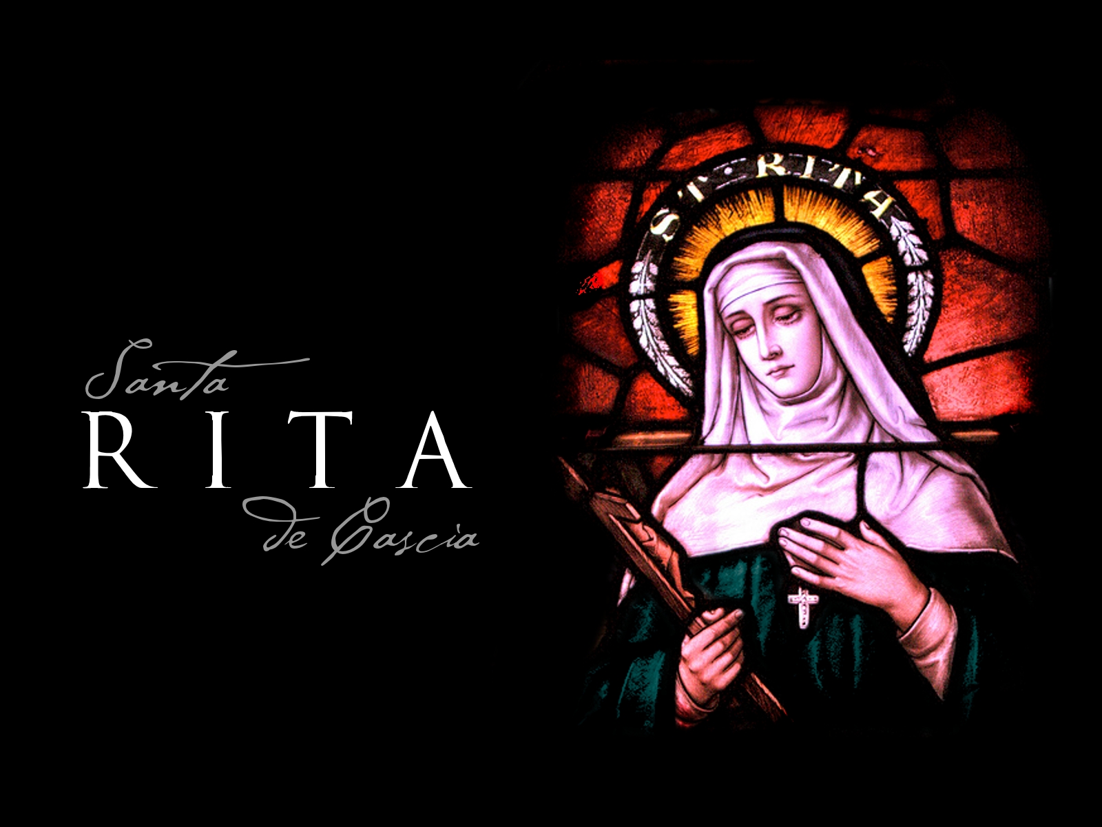 El Buen Consejo: 22 de mayo: Fondo de Pantalla de Santa Rita de Cascia