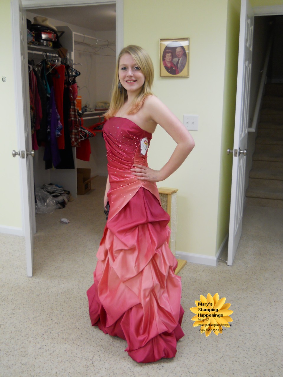 mary s stamping happenings swimming and the prom dress the story of