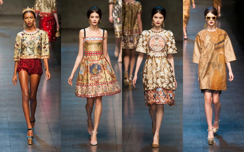 dolce&gabbana d&g fall/winter 2013 collection review