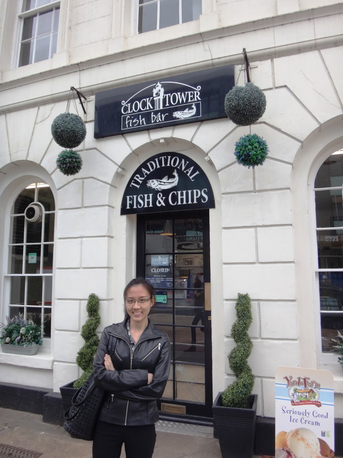 S L Song Love to travel but hate the travelling Clock Tower Fish and