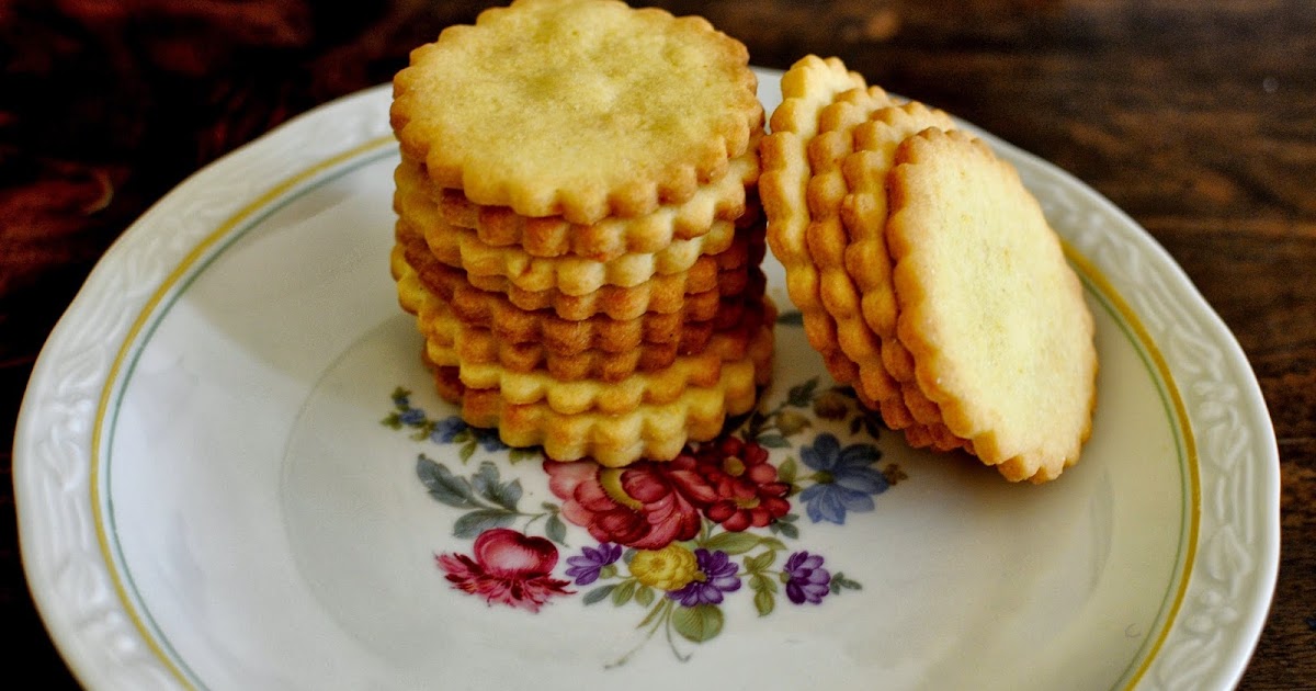 Marzipan Butter Cookies Baking with Marianne