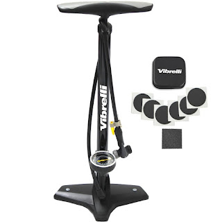 Performance Bike Floor Pump & Glueless Puncture Kit with "Rapid T-Valve" Performance Bike Floor Pump & Glueless Puncture Kit with "Rapid T-Valve"