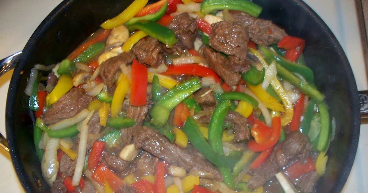 Fit and Lovin' it: Stir Fry Steak and Peppers