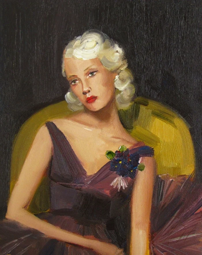 Janet Hill | Canadian Vintage Glamour painter