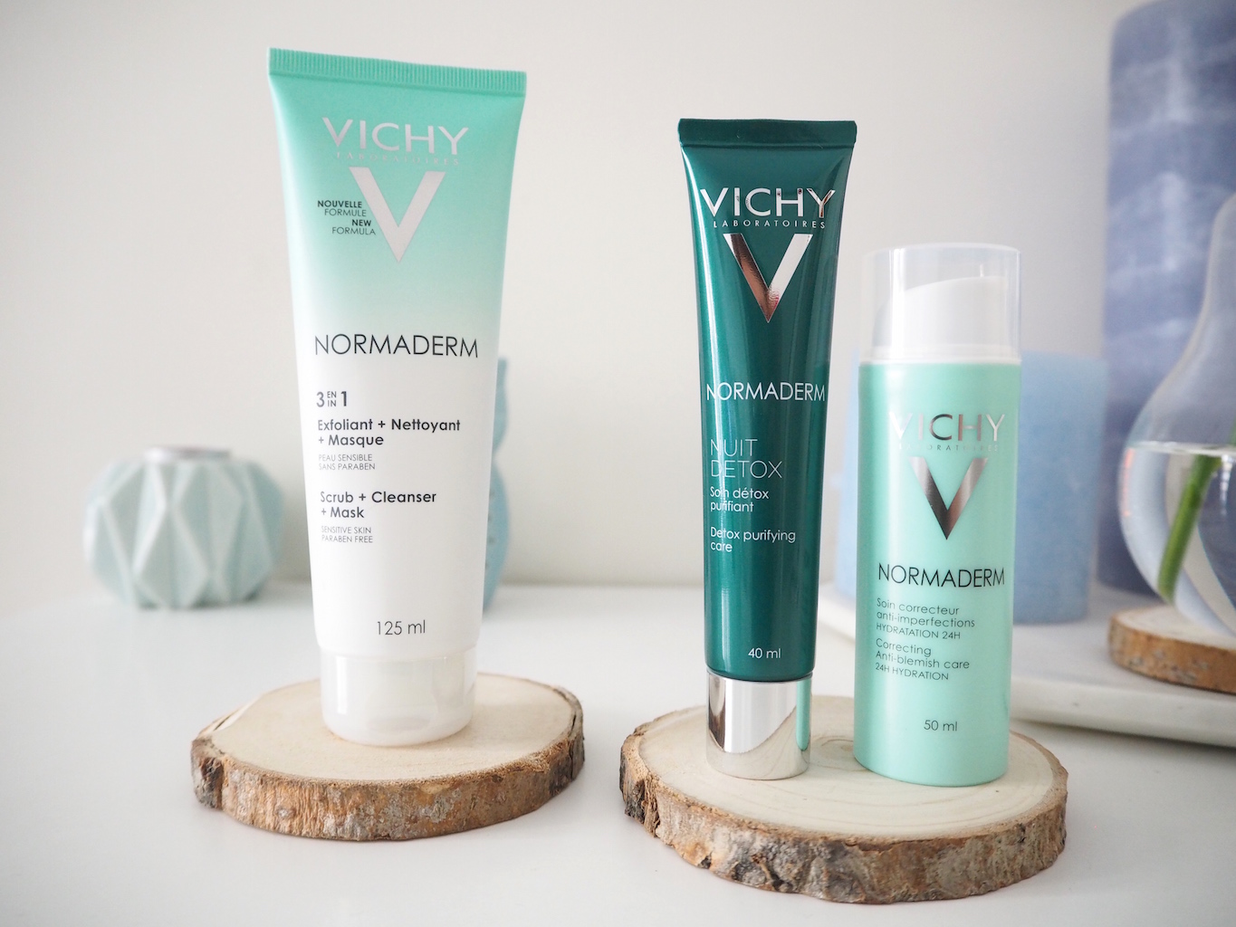 routine skincare normaderm vichy