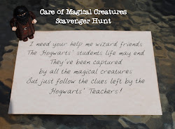 potter hunt harry scavenger party birthday parties hogwarts magical clues creatures sweet themed treasure students catchmyparty care children activities class