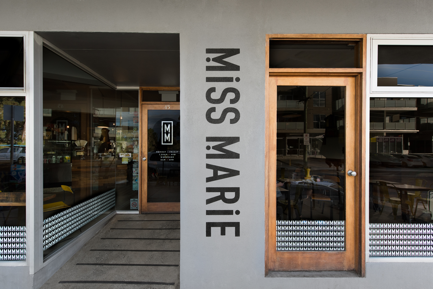 Miss Marie Cafe Build Identity Past Times Lbd Studio