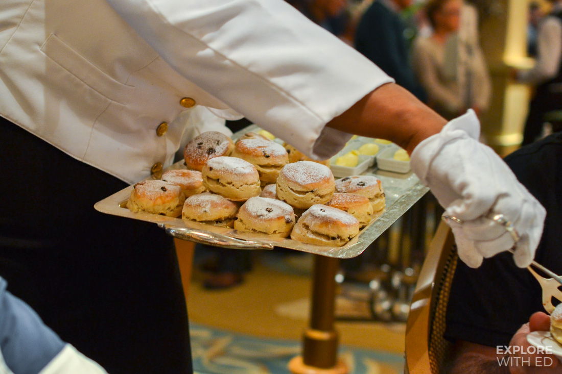 Afternoon Tea experience on Cunard Queen Elizabeth