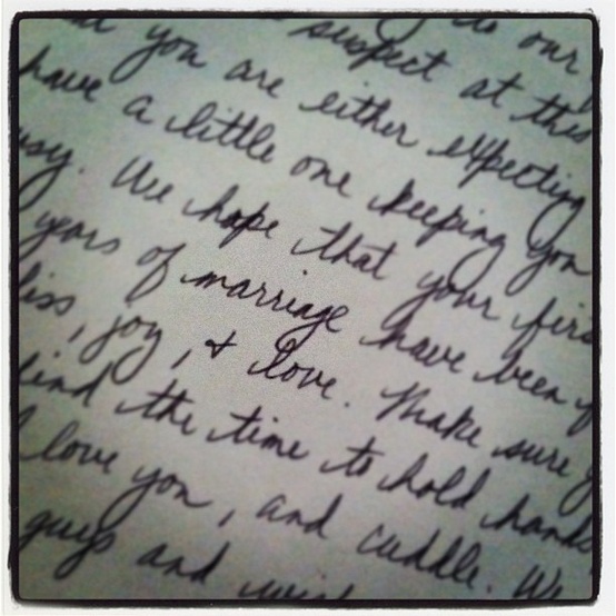 anniversary note