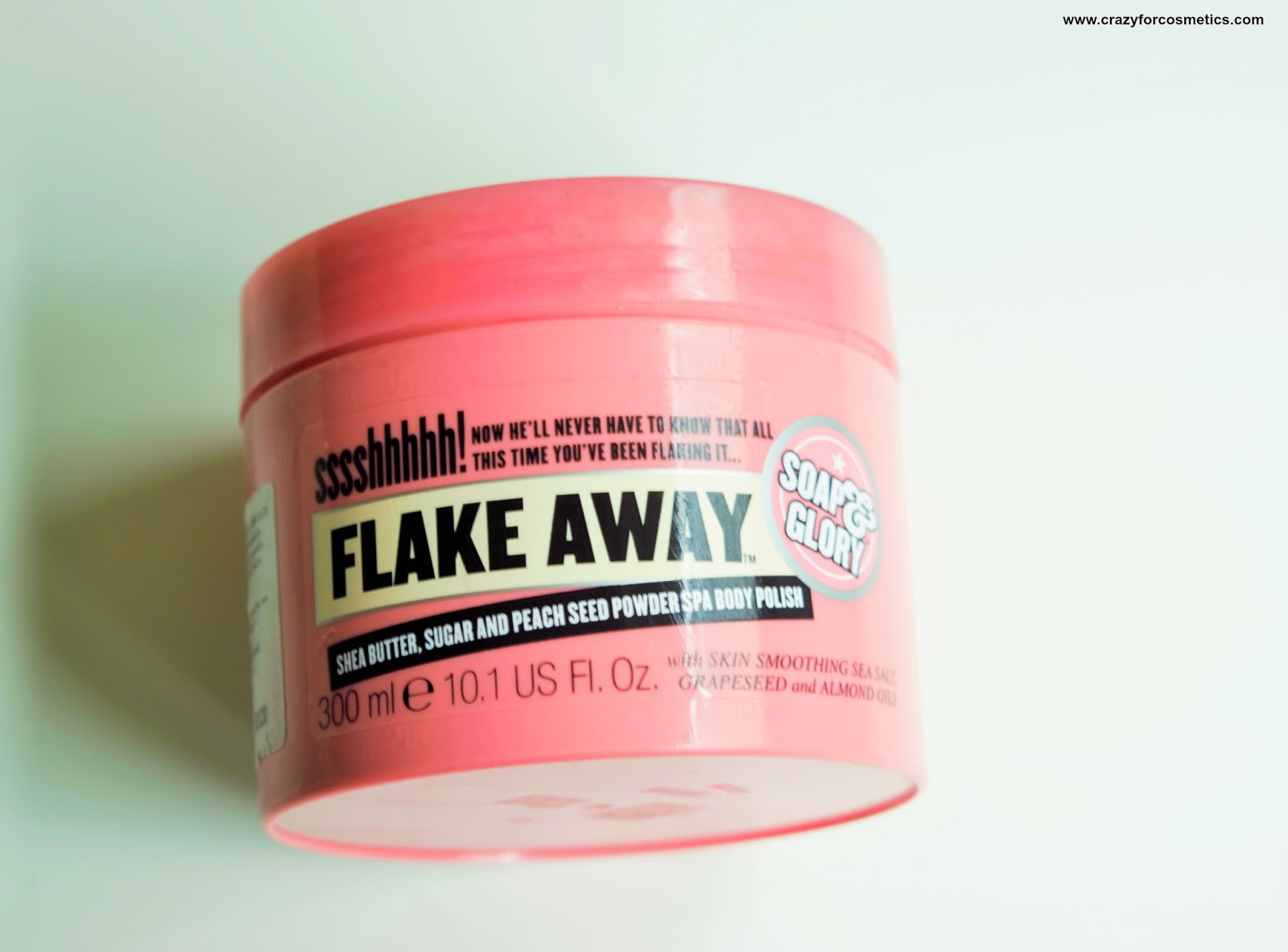 Soap & Glory Flake Away Body Polish Review Crazy for Cosmetics A