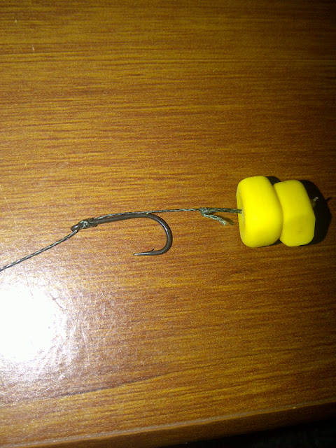 Nick's Fishing Blog: How To: Carp Fishing - Basic Hair Rig