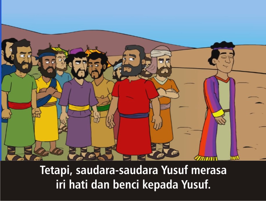 Komik Alkitab Anak: Yusuf dan Saudara-Saudaranya