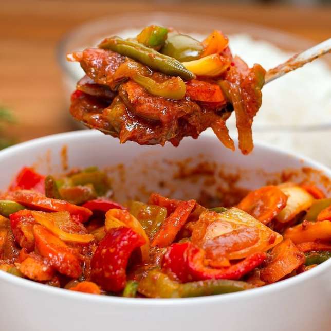 How to prepare Ghanaian vegetable stew Juicy Gh