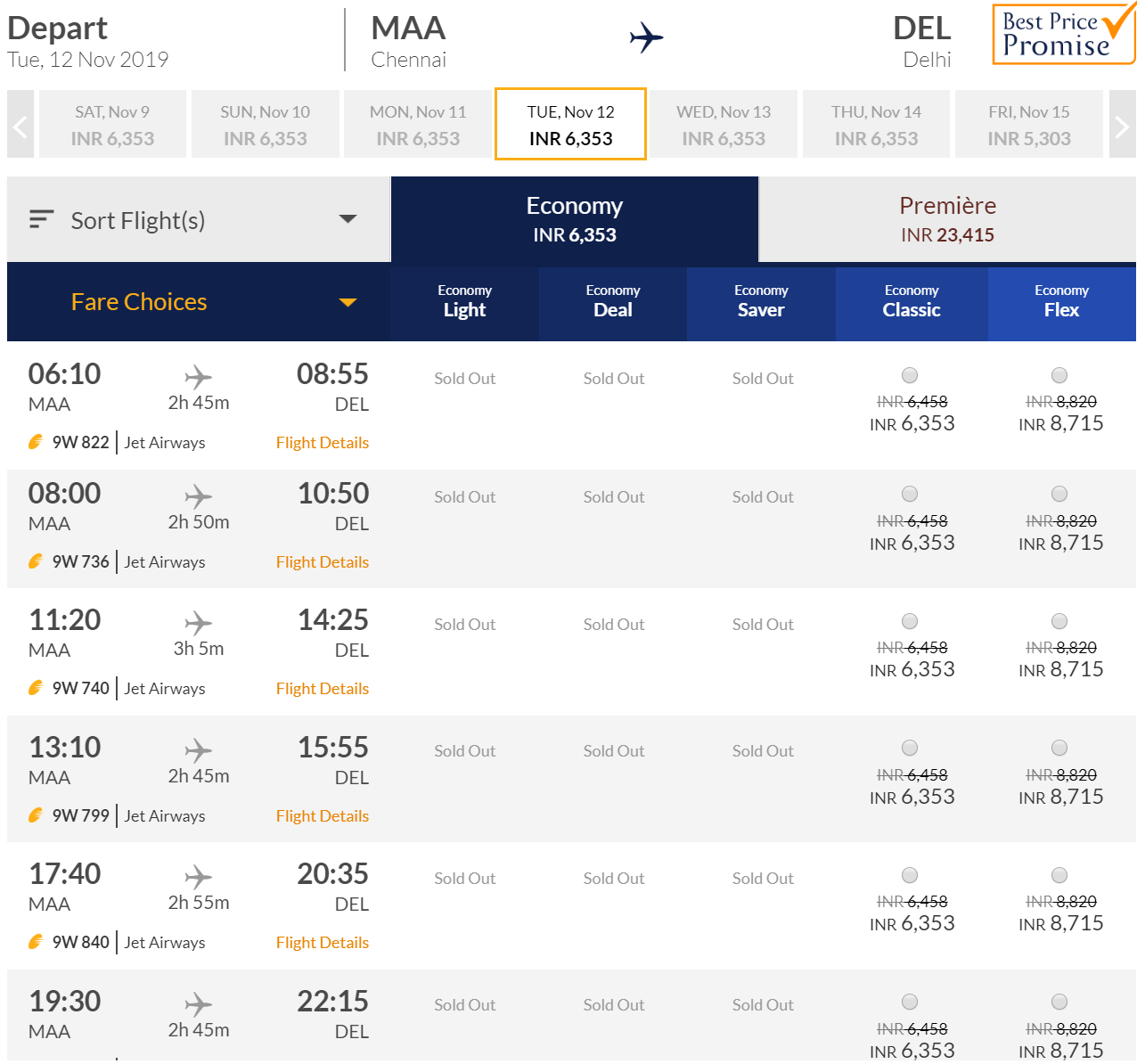Jet Airways selling future tickets on cancelled flights! The Airline Blog