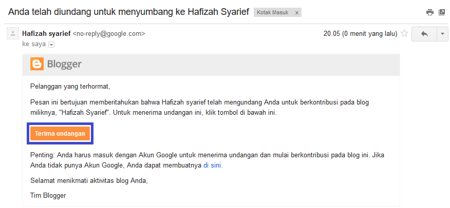 Google reply
