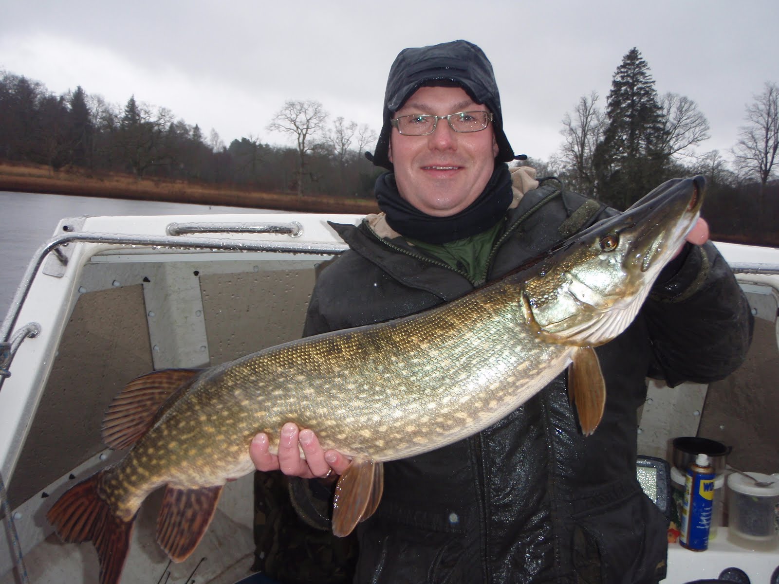 Scottish Fishing Guide 17lb Pike Loch Lomond Pike Fishing Guide