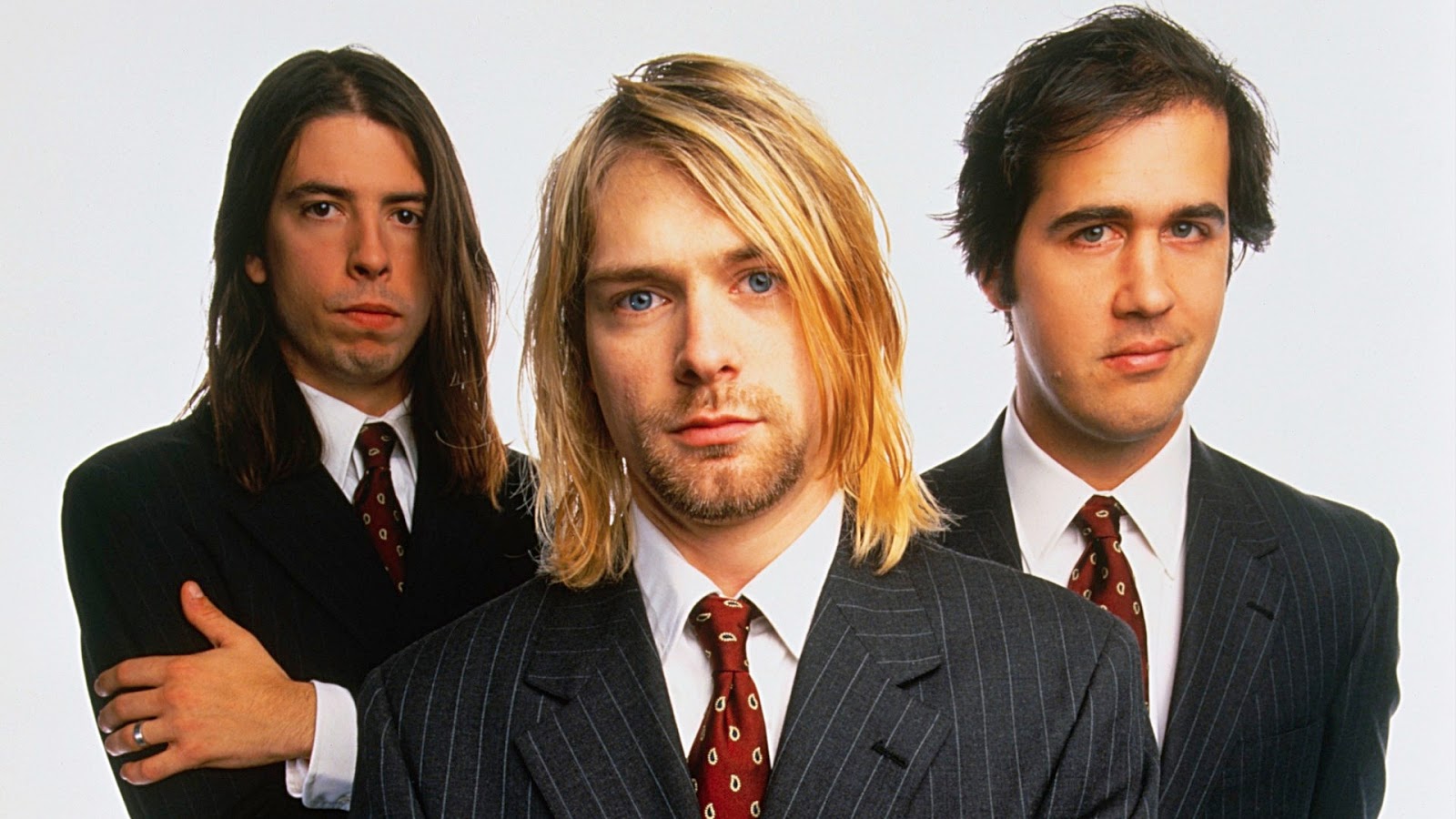 Nirvana band members Kurt Cobain Dave Grohl Krist Novoselic