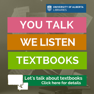 you talk, we listen about textbooks