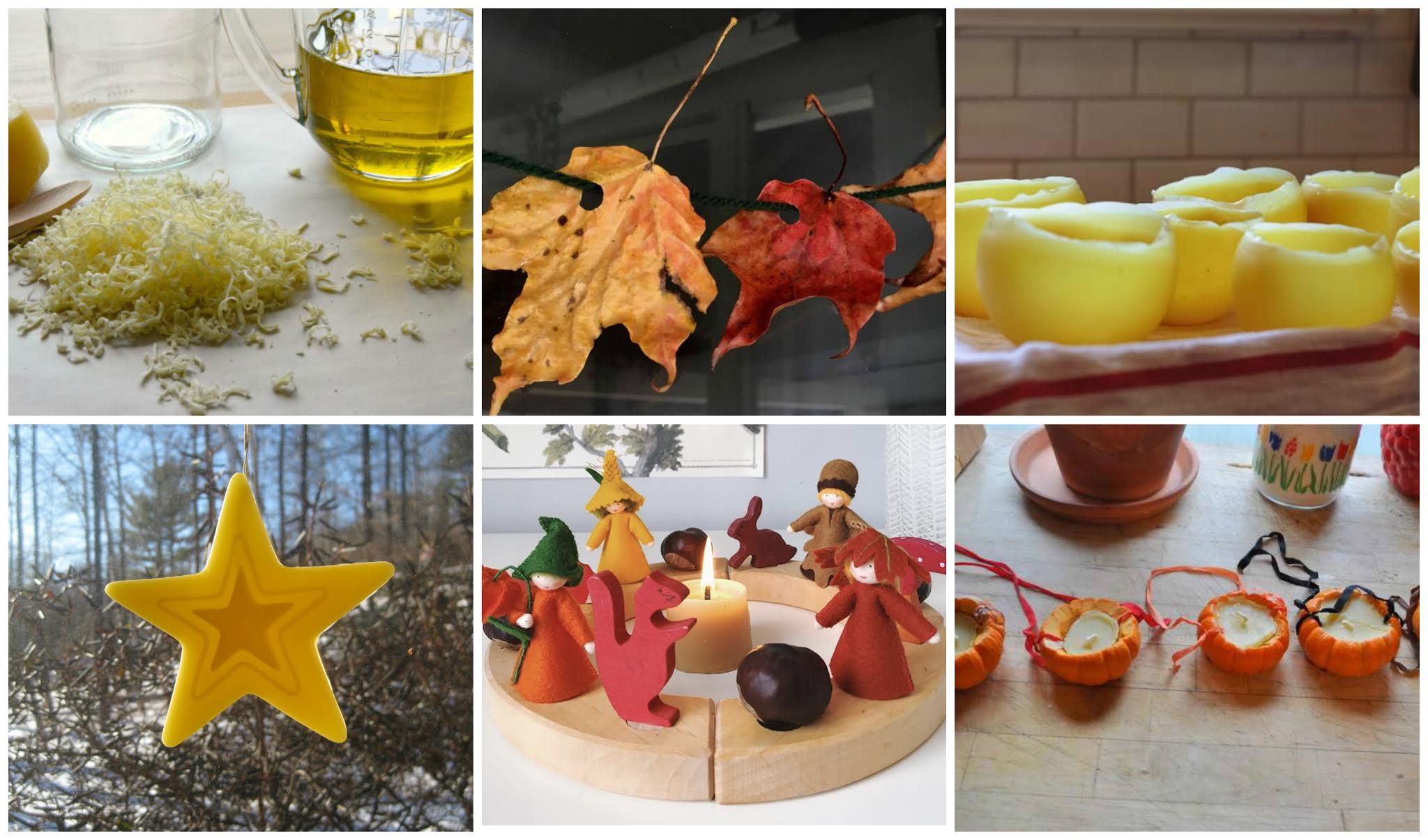 Montessori friendly beeswax projects and inspiration for children and adults