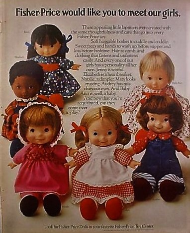 fisher price lapsitter dolls