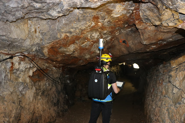 HERON®MS-1 inside the Dossena underground site