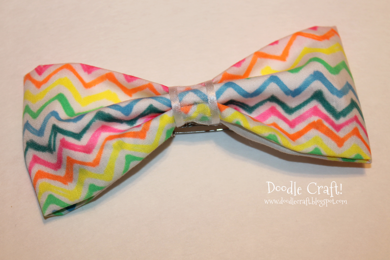 Neon Sharpie Hair Bows! Hot Glue Gun Week!