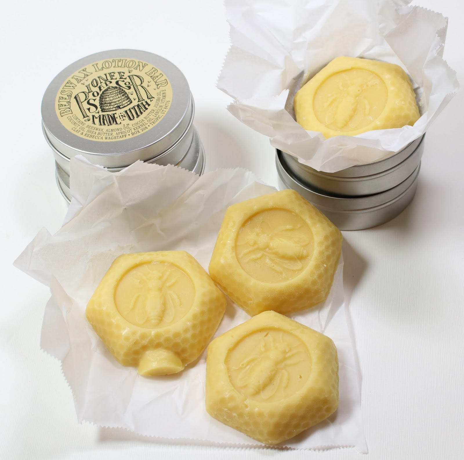 Wagstaff Family Studios Pioneer Soap Co. Beeswax Lotion Bar