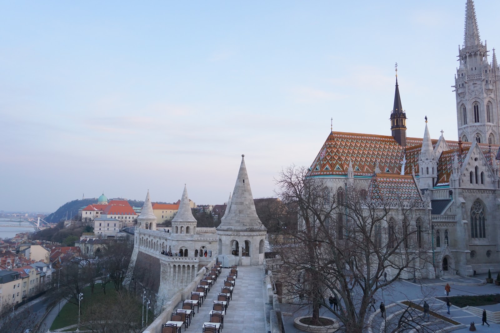  Budapeşte Balıkçı Tabyası Fisherman's Bastion