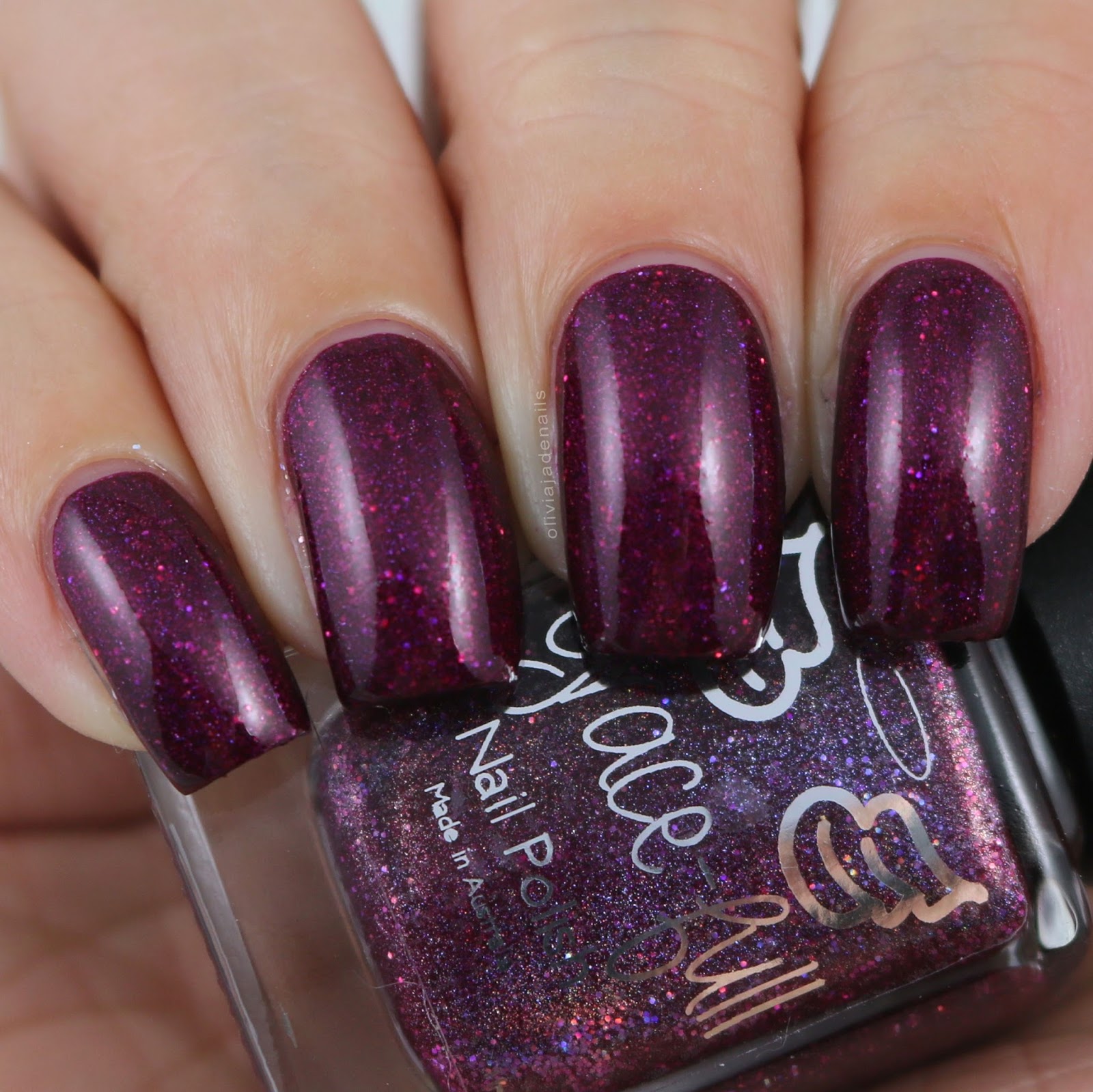 Grace-full Nail Polish Ghoulish Goop swatched by Olivia Jade Nails