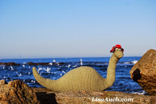 Fee Dinosaur crochet pattern Crochet the Loch Ness Monster