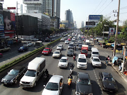 Bangkog traffic jam