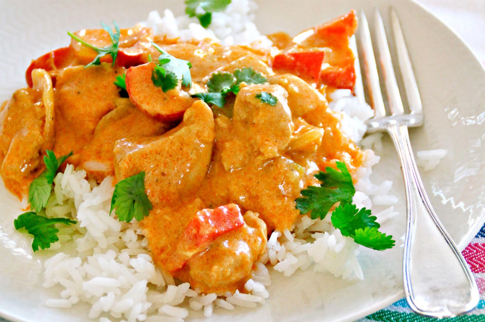 red curry kokosmelk oppskrift