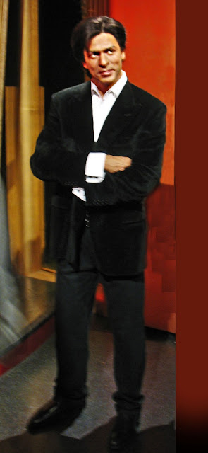 Shah Rukh Khan wax sculpture at Tussauds museum