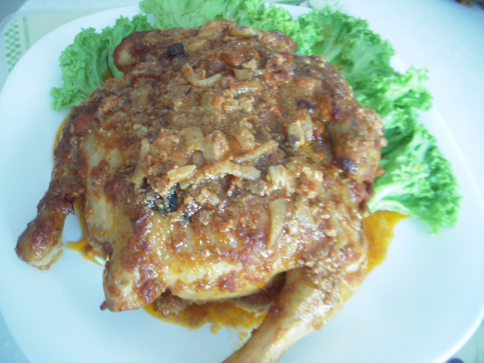 ICookUMakan Grilled Curry Chicken