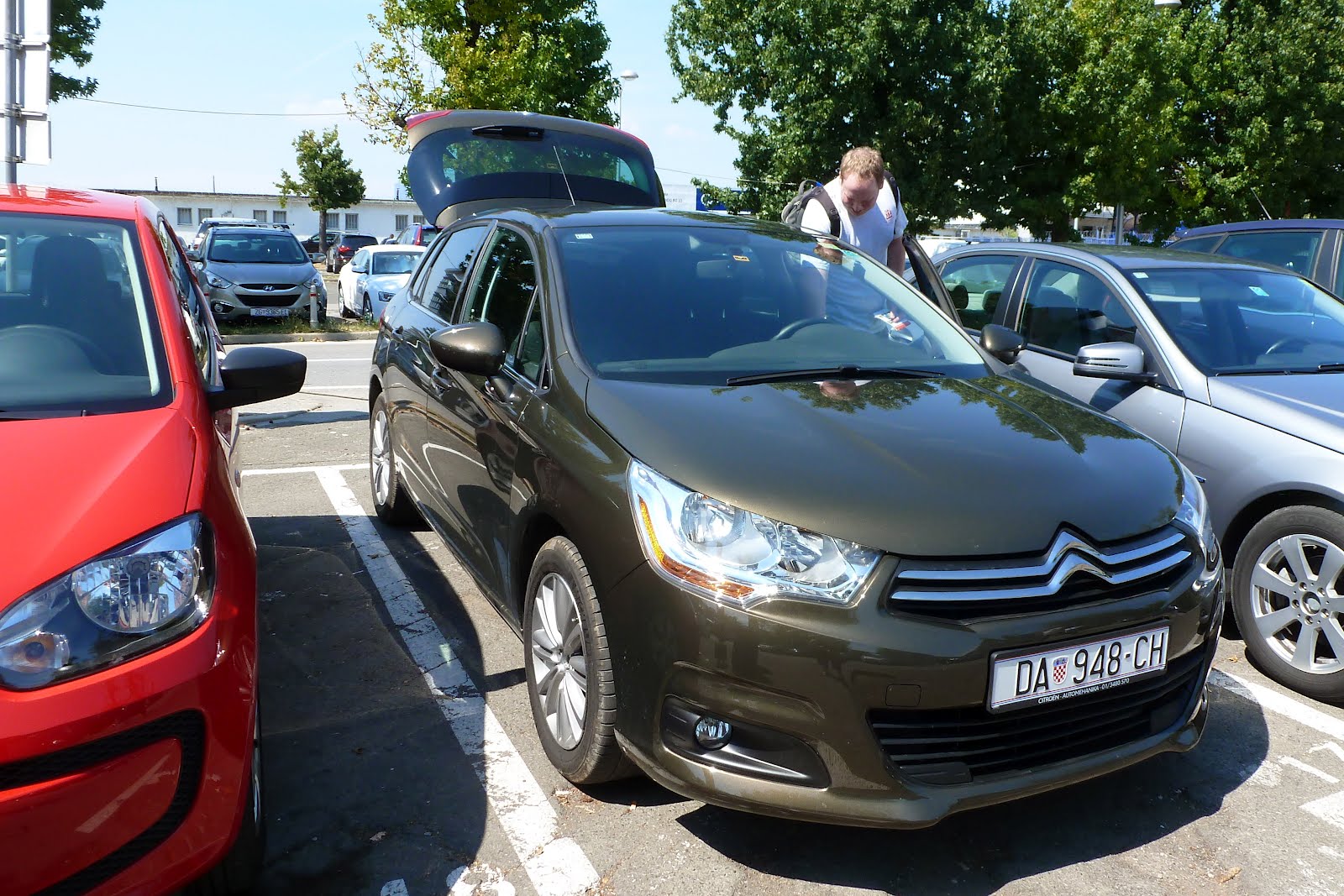Slovenia, a country so nice she visits it twice Our Rental Car