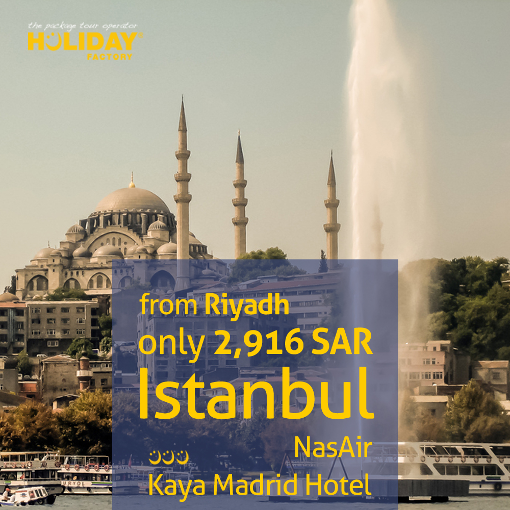riyadh to istanbul tour package