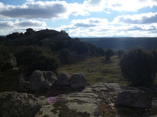 Interior del primer recinto. Las Cogotas