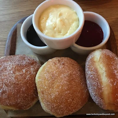 Bomboloni donuts at Delarosa in San Francisco