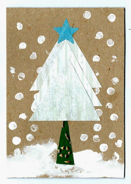 Handmade Christmas Cards - Part One - Mrs Fox's sustainable life, home, crafts and food
