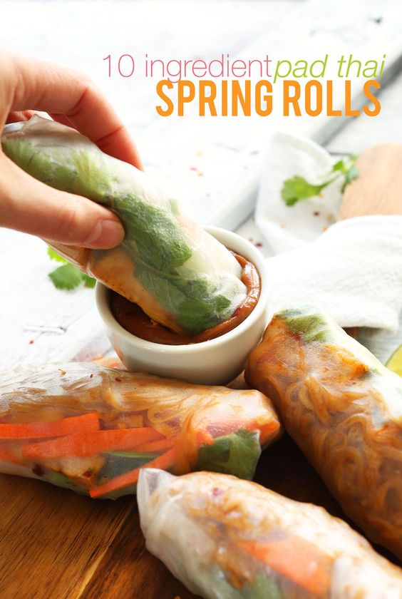 PAD THAI SPRING ROLLS #padthai #thaifood #springrolls #vegan #veggies #veganrecipes PAD THAI SPRING ROLLS #padthai #thaifood #springrolls #vegan #veggies #veganrecipes
