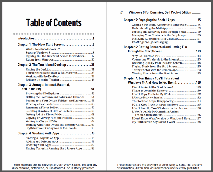 windows-8-for-dummies-table-of-contents