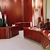 Photos from President Buhari's meeting with APC Governors