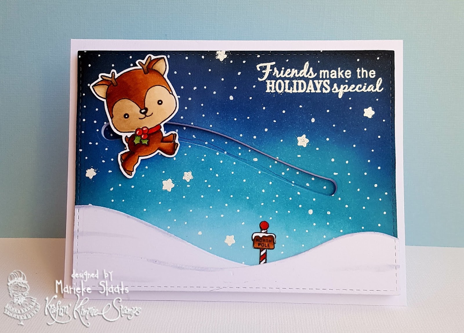 Marieke Krafty Peeks day 4 Reindeer Games + a challenge