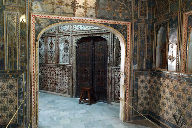Corridor which leads to Kings chamber, Gaj Mandir Corridor which leads to Kings chamber, Gaj Mandir