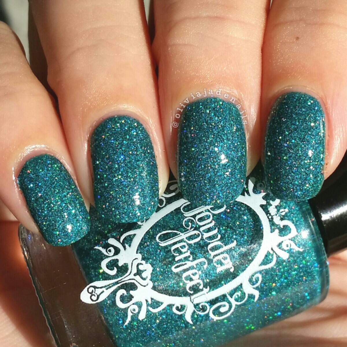 Powder Perfect Nekhbet swatched by Olivia Jade Nails