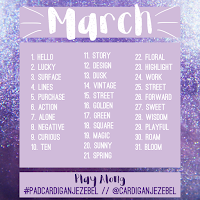 Photo Challenge || March 2017 Photo Challenge || March 2017
