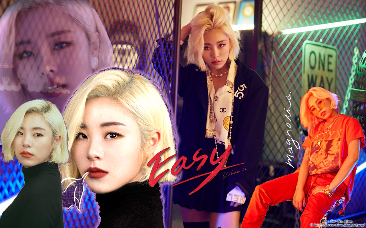 K Pop Lover Wheein Mamamoo Easy Wallpaper