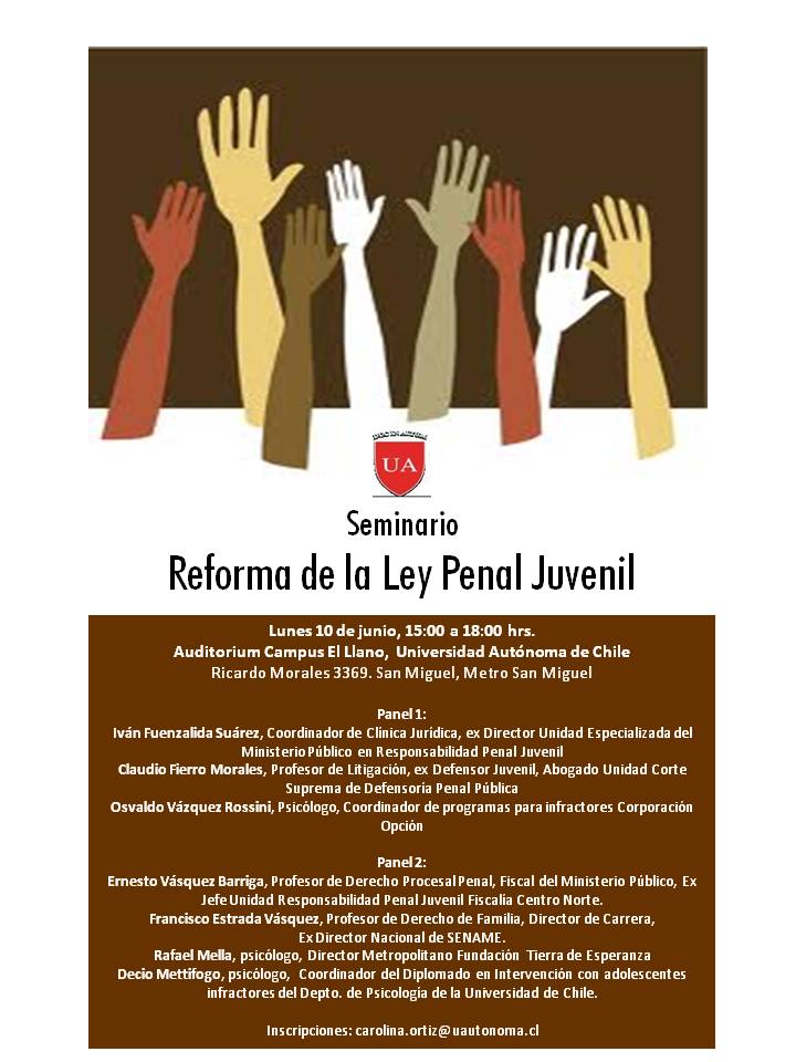 Intervención PsicoSocial: Seminario “Reforma de la Ley Penal Juvenil”·